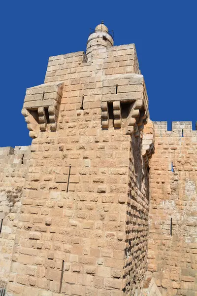 Jerusalem Israel Τείχη Της Ιερουσαλήμ Περιβάλλουν Την Παλιά Πόλη 1535 — Φωτογραφία Αρχείου