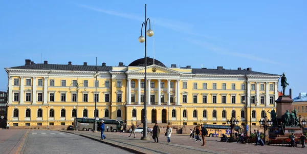 Helsinki Finland 2015 Palazzo Del Governo Helsinki Edificio Uffici Esecutivo — Foto Stock