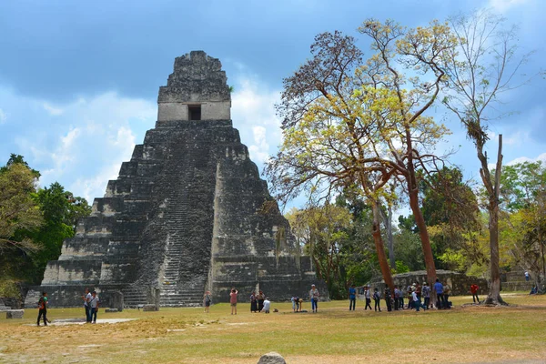 Tikal Guatemala May 2016 Archaeological Site Pre Columbian Maya Civilization — 图库照片