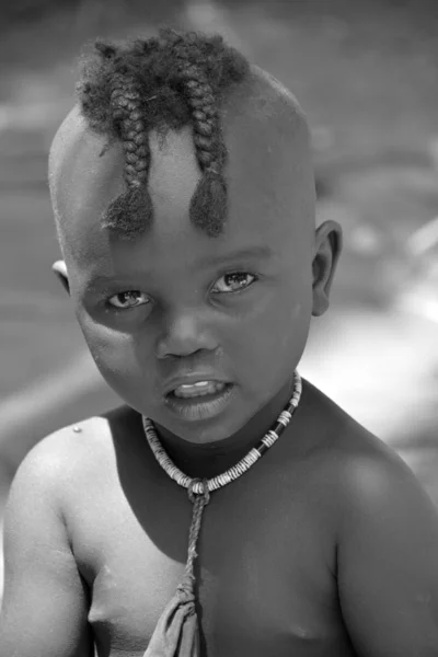 Swakopmund Namibie Října2014 Neidentifikované Dítě Žijící Slumu Mondesa Swakopmundu Října2014 — Stock fotografie