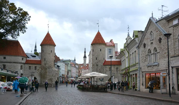 Tallinn Estonia September 2015 Hellemann Tower Fue Nombrado Por Laurentius — Foto de Stock