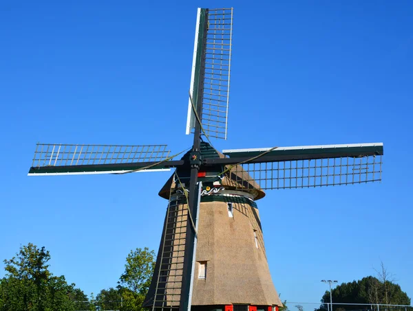 Edam Nederland Oktober 2015 Väderkvarn Edam Stad Nordvästra Nederländerna Provinsen — Stockfoto