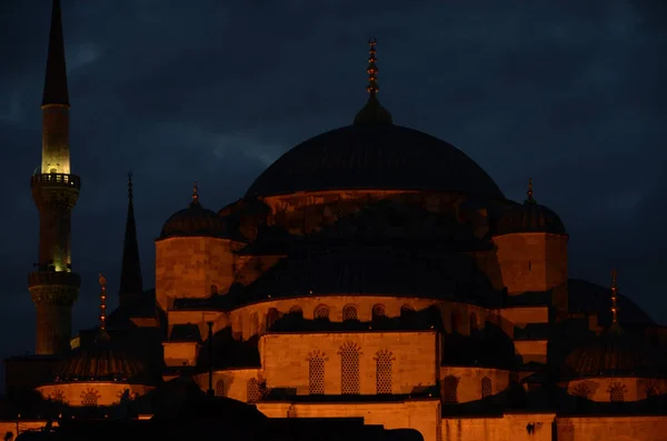 Istanbul Turket Oktober 2013 Sultan Ahmed Moschee Blaue Moschee Auf — Stockfoto