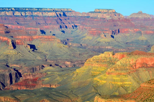 Grand Canyon National Park Adjacent Rim Contained Grand Canyon National — Stock Photo, Image