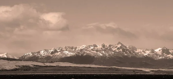 Canal Beagle Patagonia Argentina Desarrolla Entre Varias Islas Norte Encuentra — Foto de Stock