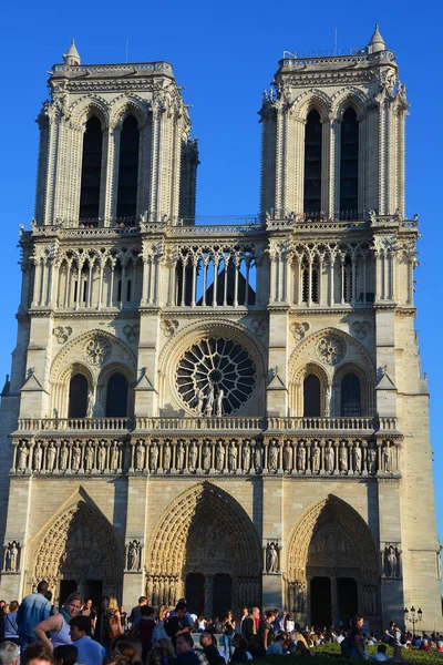 Paris France Octobre Cathédrale Notre Dame Paris France Octobre 2014 — Photo