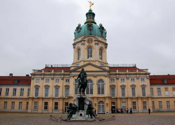 Berlim Alemanha 2010 Palácio Charlottenburg Alemão Schloss Charlottenburg Maior Palácio — Fotografia de Stock