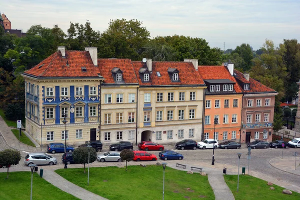 Warsaw Poland Warszawas Gamla Stadsdel Den Äldsta Delen Huvudstaden Det — Stockfoto