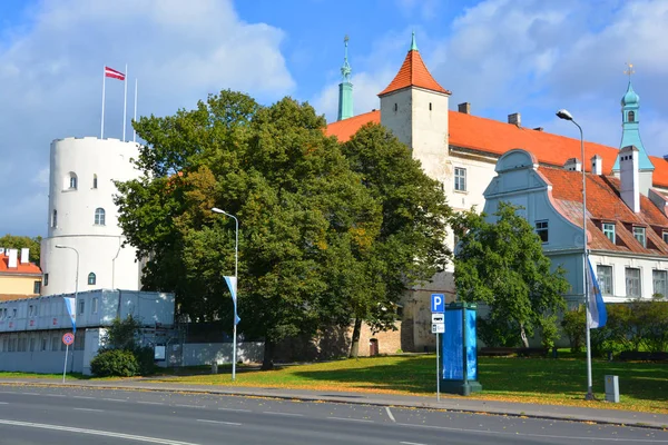 Riga Letland 2015 Riga Castle Een Kasteel Aan Oevers Van — Stockfoto