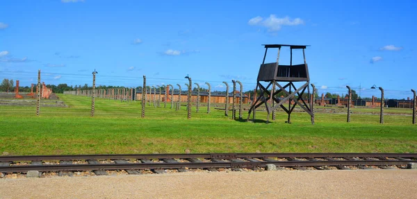 아우슈비츠 수용소 미라도 체코어 Auschwitz Birkenau 아우슈비츠 수용소 미라도 폴란드에 — 스톡 사진