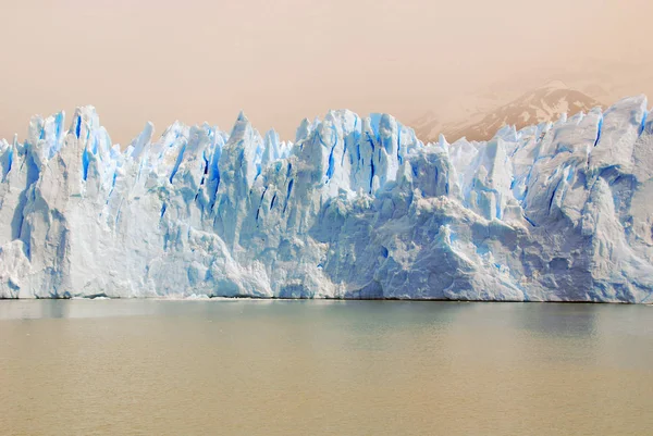 Glaciar Perito Moreno Glaciar Ubicado Parque Nacional Los Glaciares Provincia — Foto de Stock