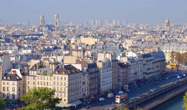 Paris France Oct Bird Eye View Basilica Sacred Heart Paris — Stock Photo, Image