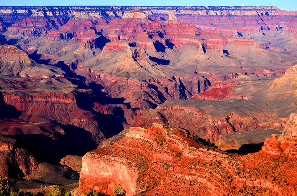 Der Grand Canyon Nationalpark Und Sein Angrenzender Rand Gehören Zum — Stockfoto