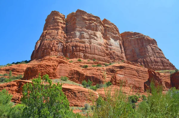 Park Sedona Rozciąga Się Wzdłuż Hrabstwa Północnym Regionie Verde Valley — Zdjęcie stockowe