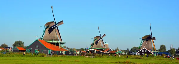 Zaanse Schans Netherland Oktober 2015 Zaanse Schans Ett Område Zaandam — Stockfoto