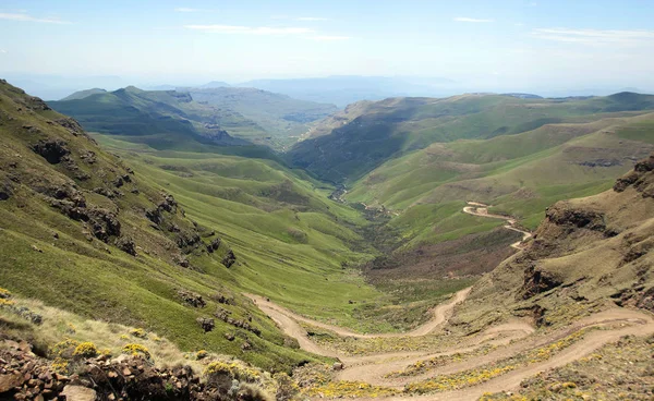 Lesotho Resmi Olarak Lesotho Krallığı Güney Afrika Cumhuriyeti Ile Çevrili — Stok fotoğraf