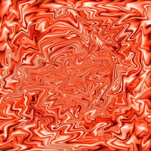 Иллюстрация Оранжевых Волн — стоковое фото