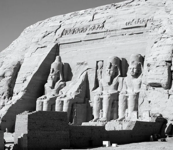 Abu Simbel 2008 Abu Simbel Tapınakları Nubia Güney Mısır Ebu — Stok fotoğraf