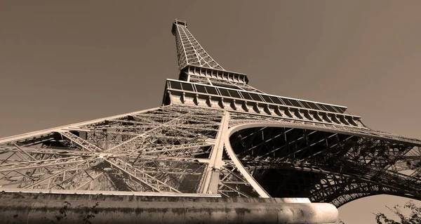 Paris France October Close Eiffel Tower Tour Eiffel October 2013 — Stock Photo, Image