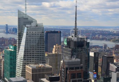 Manhattan, New York 'un hava manzarası