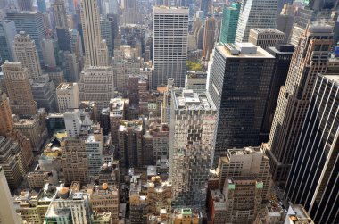 Empire State Binası 'ndan Manhattan manzarası