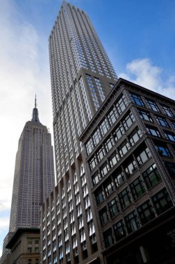 NEW YORK ABD 27 Ekim 2013 'te New York' ta Chrysler binasının ön cephesinin ayrıntıları 1931 'de Empire State Binası tarafından aşılmadan önce dünyanın en yüksek binasıydı.. 