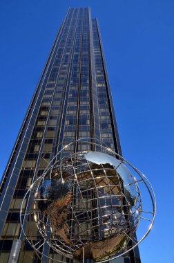 New York Usa 28 Ekim: Trump International Hotel and Tower, New York 'ta Columbus Circle' ın batısında bulunan bir gökdelendir. 28 Ekim 2013 'te