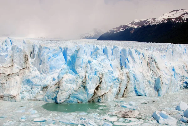 Ledovec Perito Moreno Ledovec Nacházející Národním Parku Los Glaciares Provincii — Stock fotografie