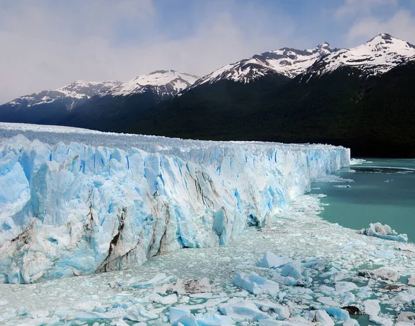 Glaciar Perito Moreno Glaciar Localizado Parque Nacional Los Glaciares Província — Fotografia de Stock