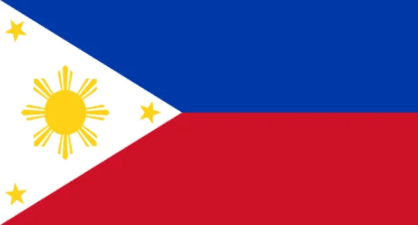 Fondo Bandera Nacional Filipinas — Foto de Stock