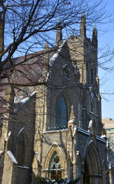 Montreal Canada 2019 George Anglican Church Uppkallad Efter Saint George — Stockfoto