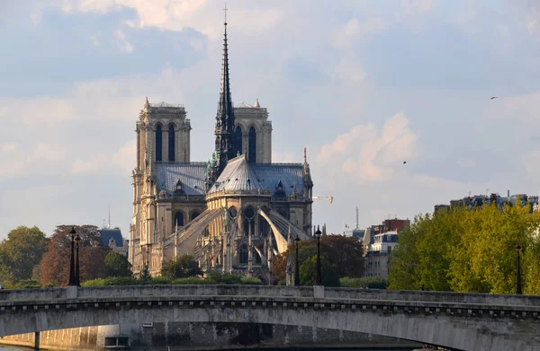 Notre Dame Cathédrale Paris France — Photo