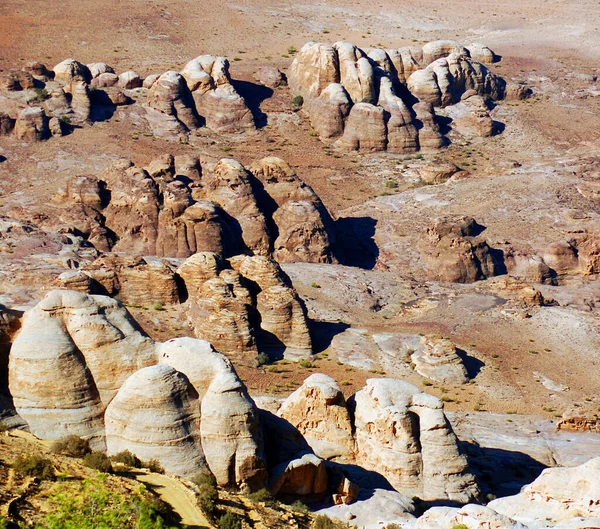Woestijnlandschap Rondom Petra Jordan — Stockfoto