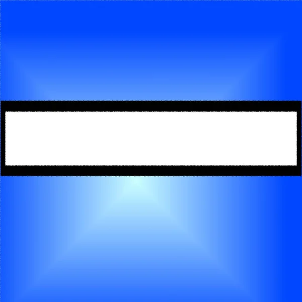 Beautiful Blue White Flag Black Background — Stock Photo, Image