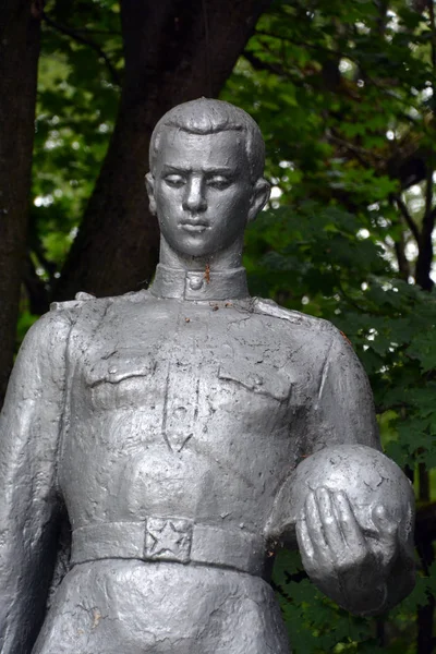 Pripyat Chernobyl Ukraine Memorial Das Vítimas Zona Pripyat Exclusão Acidente — Fotografia de Stock