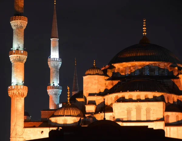 Istanbul Turket Οκτωβριου 2013 Σουλτάνος Ahmed Τζαμί Μπλε Τζαμί Ένα — Φωτογραφία Αρχείου