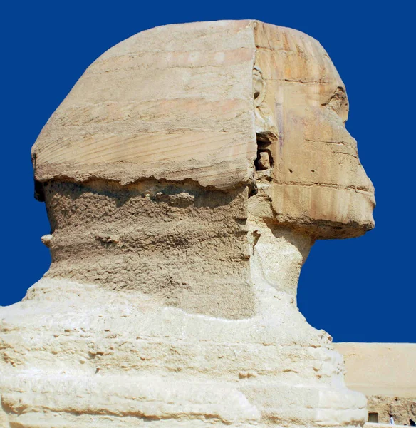 Caire Egypte 2010 Grand Sphinx Gizeh Sphinx Gizeh Est Une — Photo