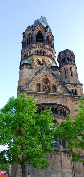 Berlin Germany 2010 Kaiser Wilhelm Memorial Church One Berlin Most — ストック写真