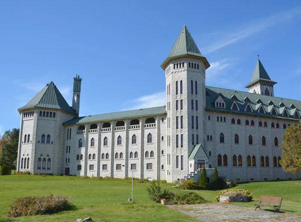 Saint Benoit Lac Canada Saint Benedict Abbey Saint Benoit Lac — Stock fotografie