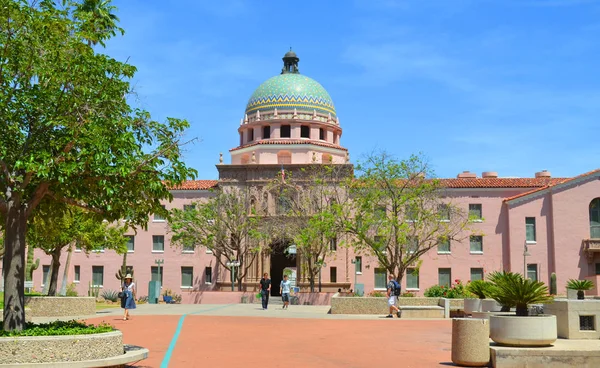 Tucsn Arizona April Pima County Courthouse Είναι Πρώην Κεντρικό Δικαστικό — Φωτογραφία Αρχείου