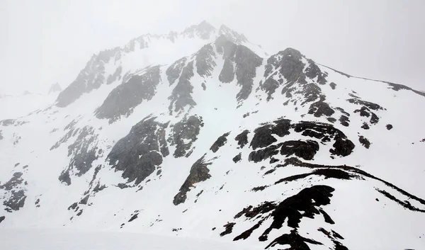 Landskap Monte Fitz Roy Berget Nationalparken Los Glaciares Patagonien Gränsen — Stockfoto