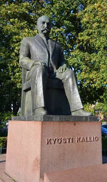 ヘルシンキ フィンランド10月25日15 Kyosti Kallioはフィンランド第4代大統領 1937年1940年 であり 農業リーグの指導者であり 首相を4回 議会の議長を6回務めた — ストック写真