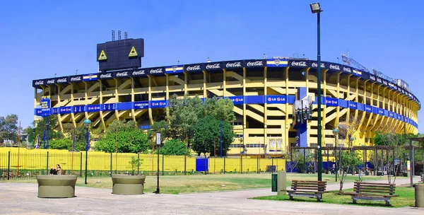 2011年11月29日 阿根廷布宜诺斯艾利斯 博卡青年队 Boca Juniors 该体育场由阿根廷最有名的足球俱乐部Boca Juniors拥有 — 图库照片
