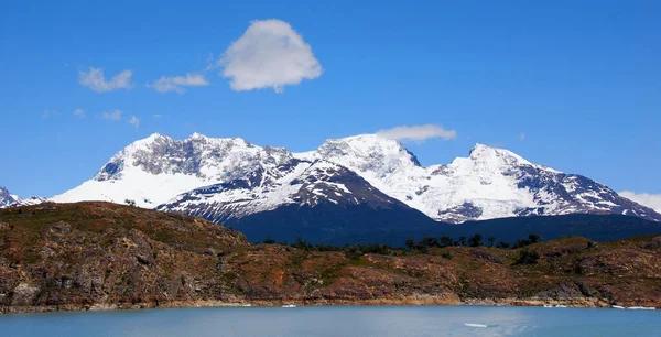 Lac Argentino Est Lac Province Santa Cruz Argentine Trouve Dans — Photo