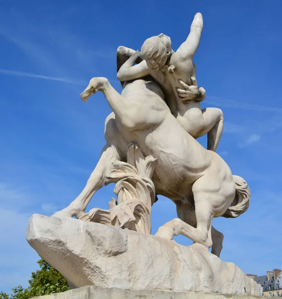 Parigi Francia Ottobre Centaure Nessus Enlevant Dejanire Centauro Nessus Stupro — Foto Stock