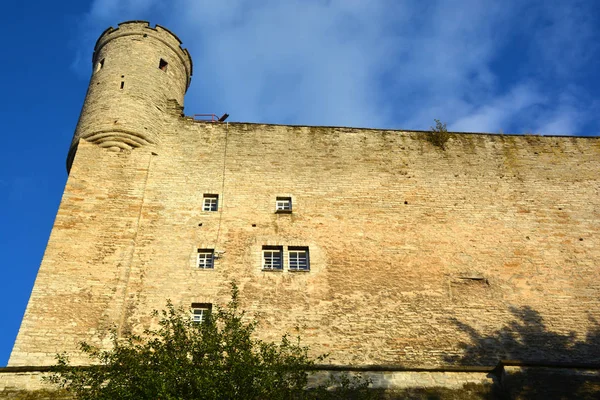 Tallinn Estonia September 2015 Tower Toompea Castle Domberg Cathedral Hill — стоковое фото