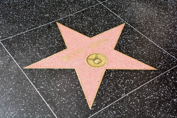 Hollywood Usa 2015 Walk Fame Star — Stock Photo, Image