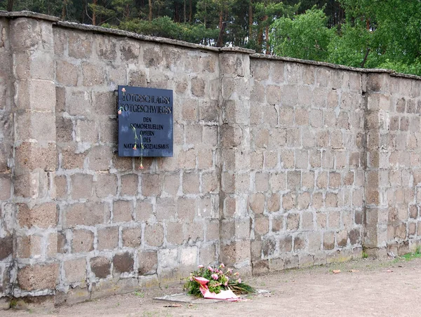 Sachsenhausen Oranienburg Németország 2010 Május Náci Koncentrációs Tábort Elsősorban Politikai — Stock Fotó