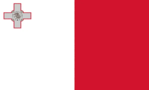 Malta Achtergrondtextuur Vlag — Stockfoto