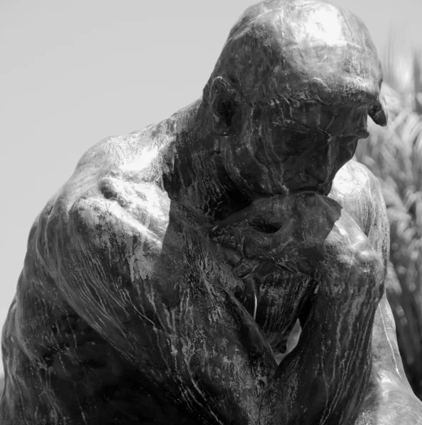 Buenos Aires Argentina November Tänkaren Auguste Rodin Den 2011 Inför — Stockfoto